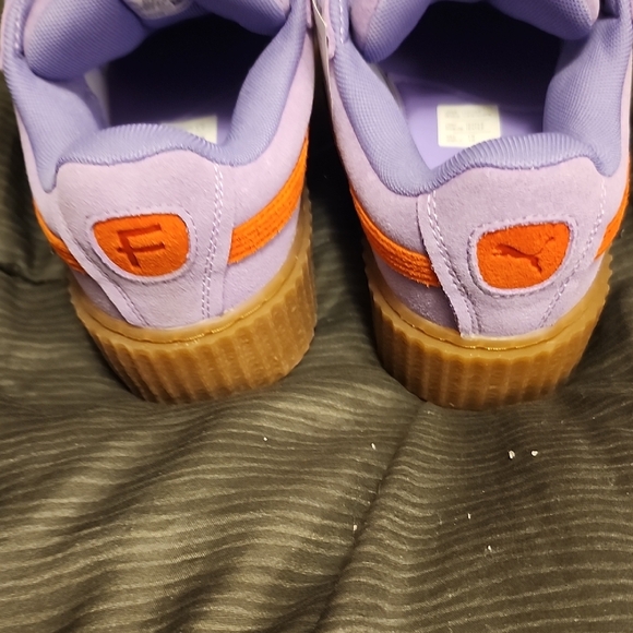 FentyxPuma Beauty Size 7 Lilac Sneakers - Picture 4 of 6